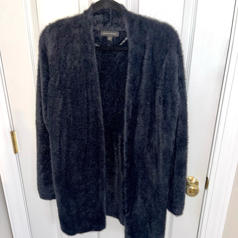 Banana Republic, small, cardigan, black